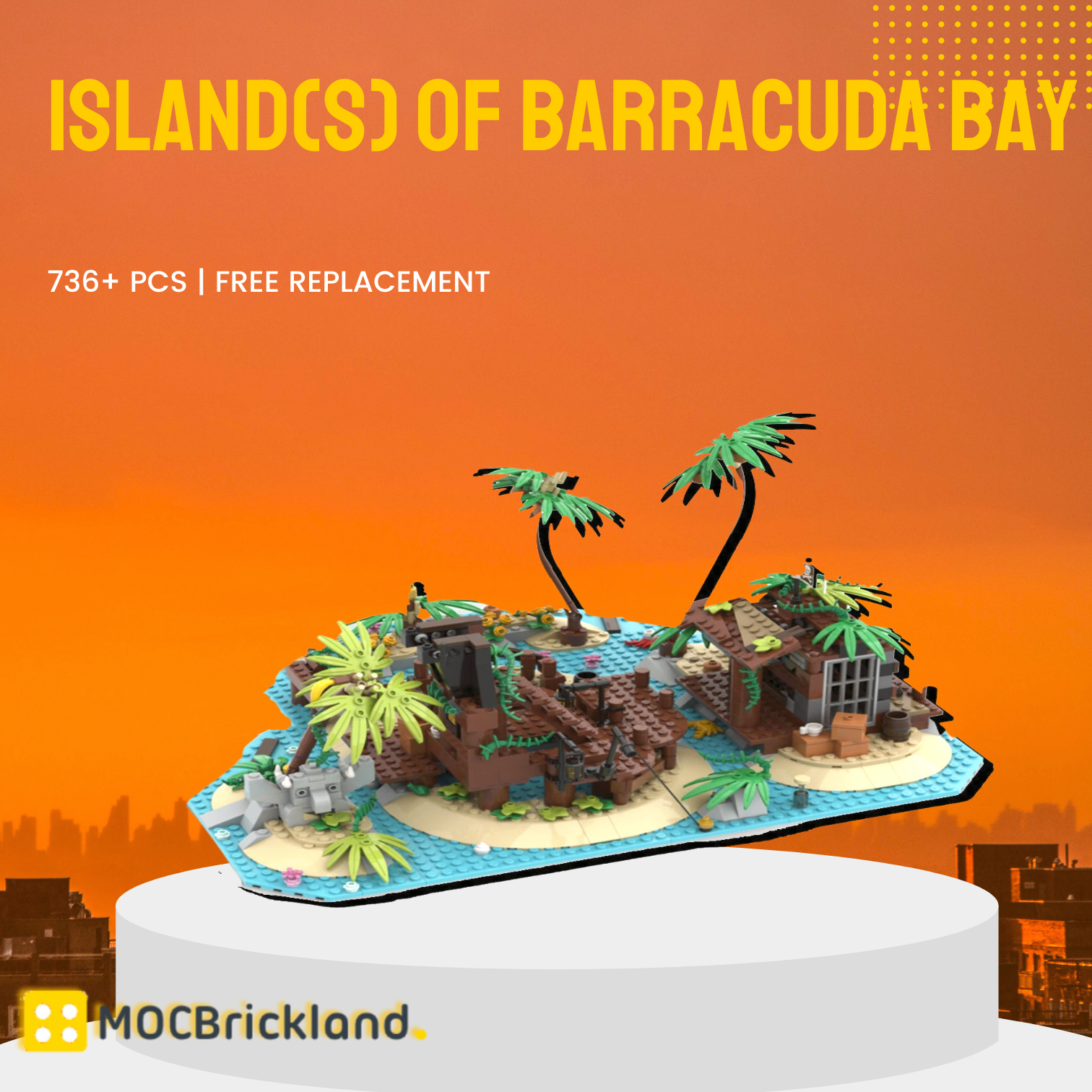 Island(s) Of Barracuda Bay 21322 Alt. Build Moc 117866