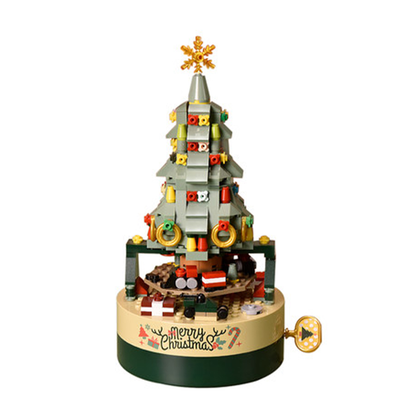 Jaki 1302 Christmas Gift Toys Diy Music Box Christmas Tree 2