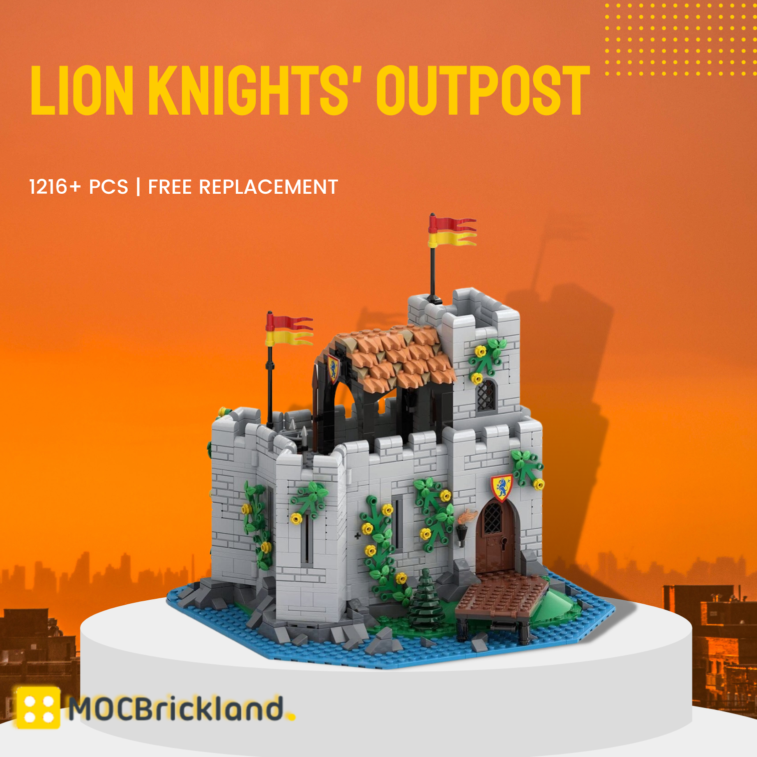 Lion Knights' Outpost Moc 128617 1