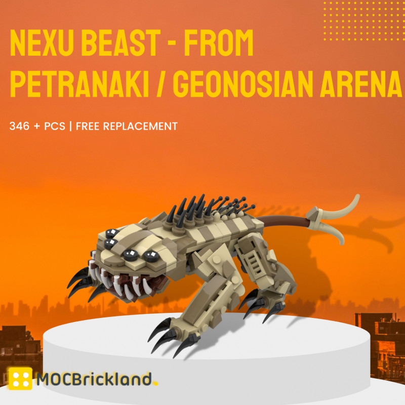 MOCBRICKLAND MOC-114029 Nexu Beast – From Petranaki / Geonosian Arena