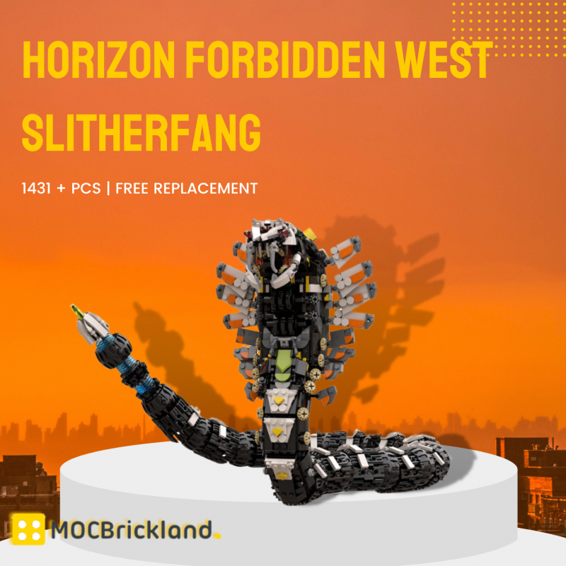 MOCBRICKLAND MOC-124102 Horizon Forbidden West Slitherfang 