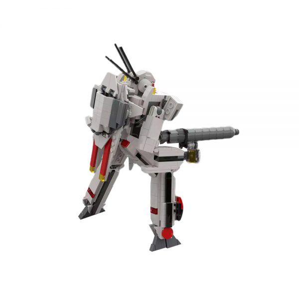 Moc 124574 Robotech Macross Valkyrie B Mech Mode 4