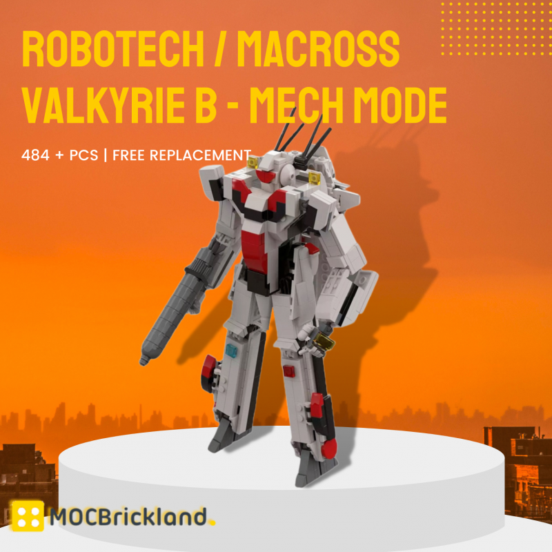 MOCBRICKLAND MOC-124574 Robotech / Macross Valkyrie B – Mech Mode