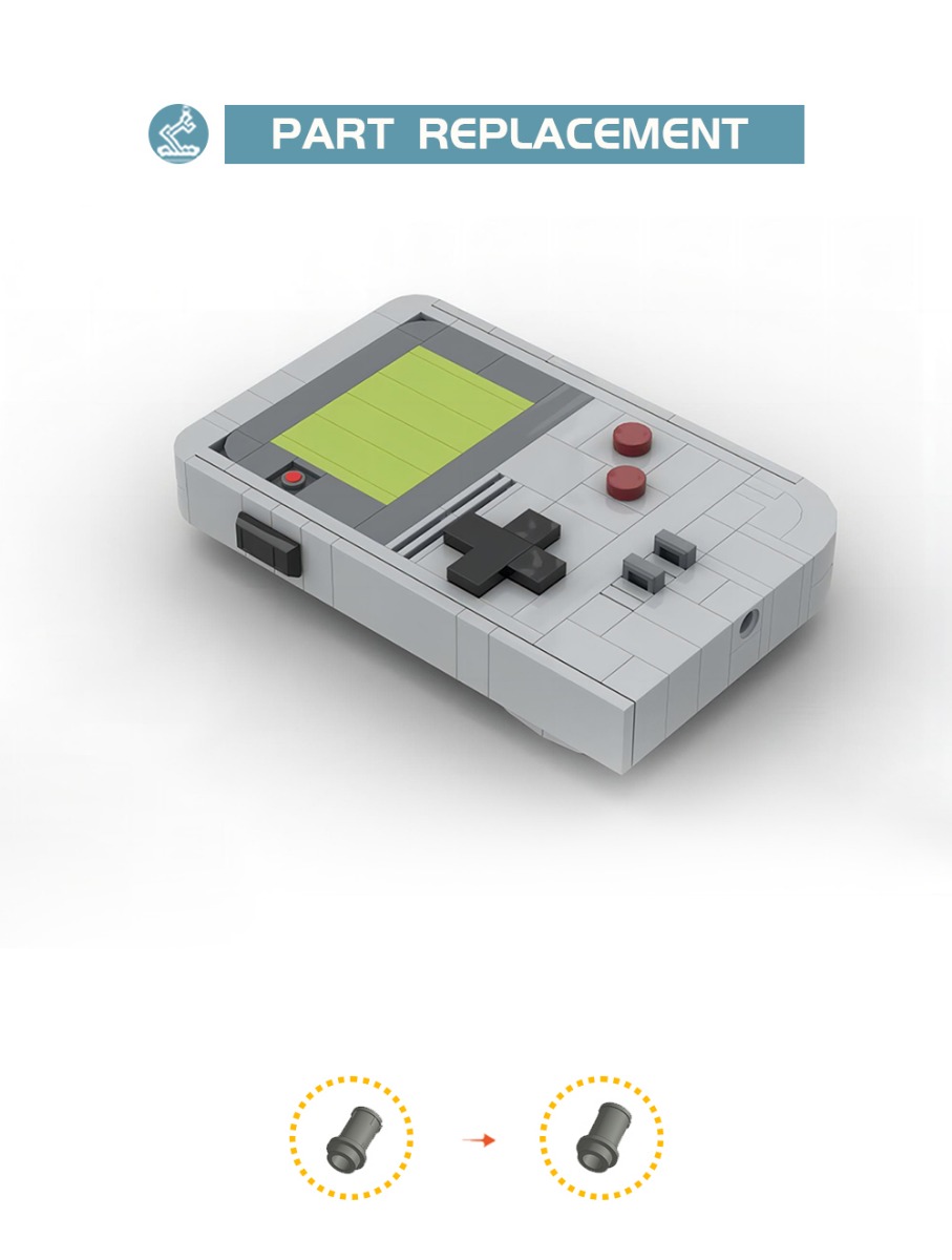 MOCBRICKLAND MOC-127451 Game Boy