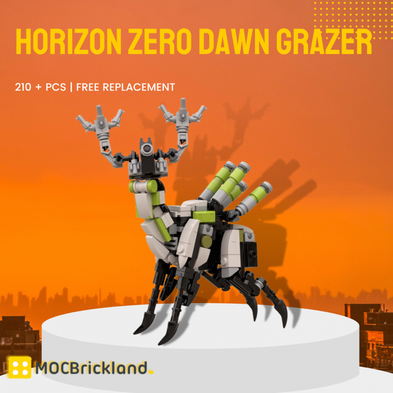 MOCBRICKLAND MOC-89531 Horizon Zero Dawn Grazer