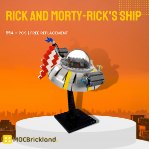 Moc Rick And Morty Rick's Ship 8