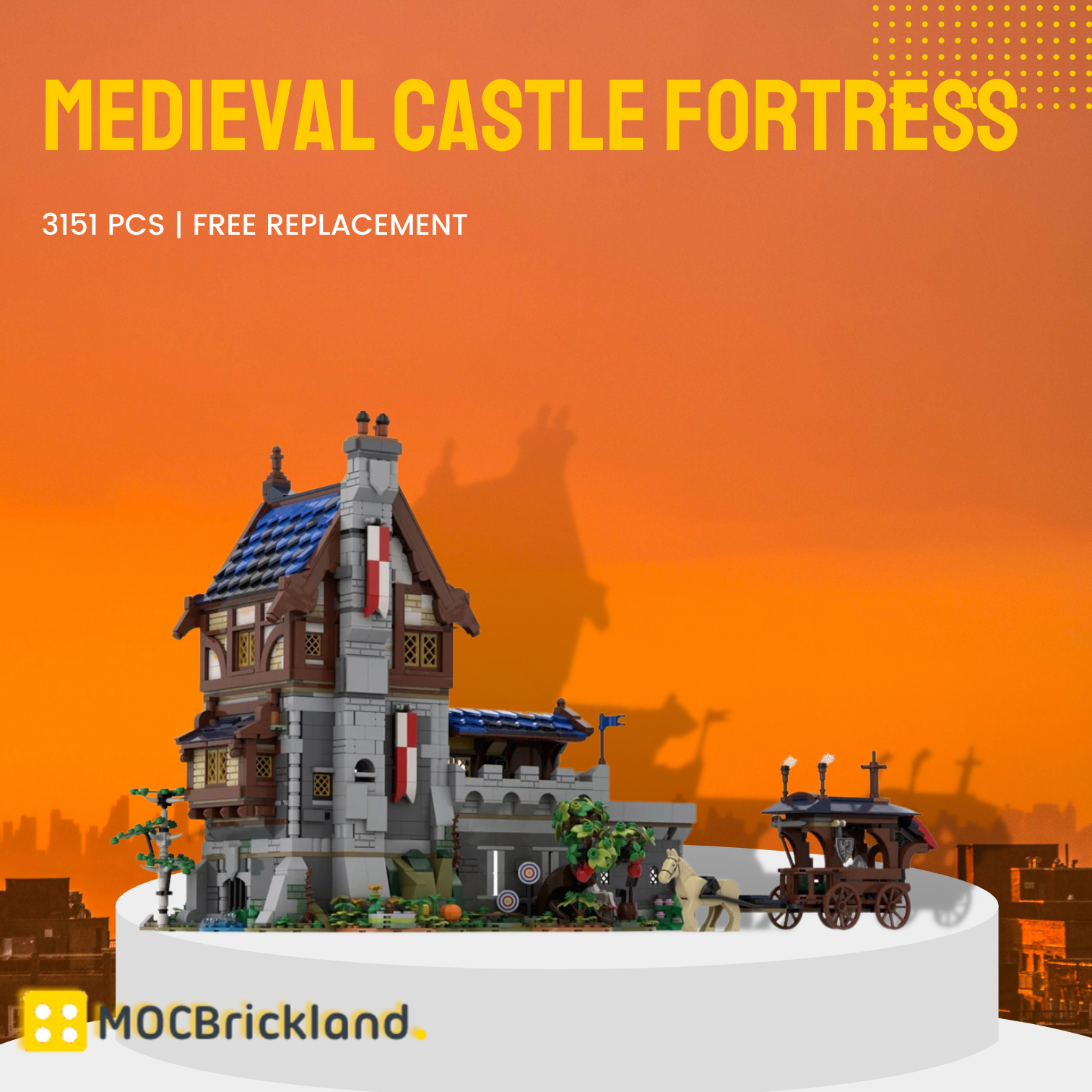 Medieval Castle Fortress Moc 118869
