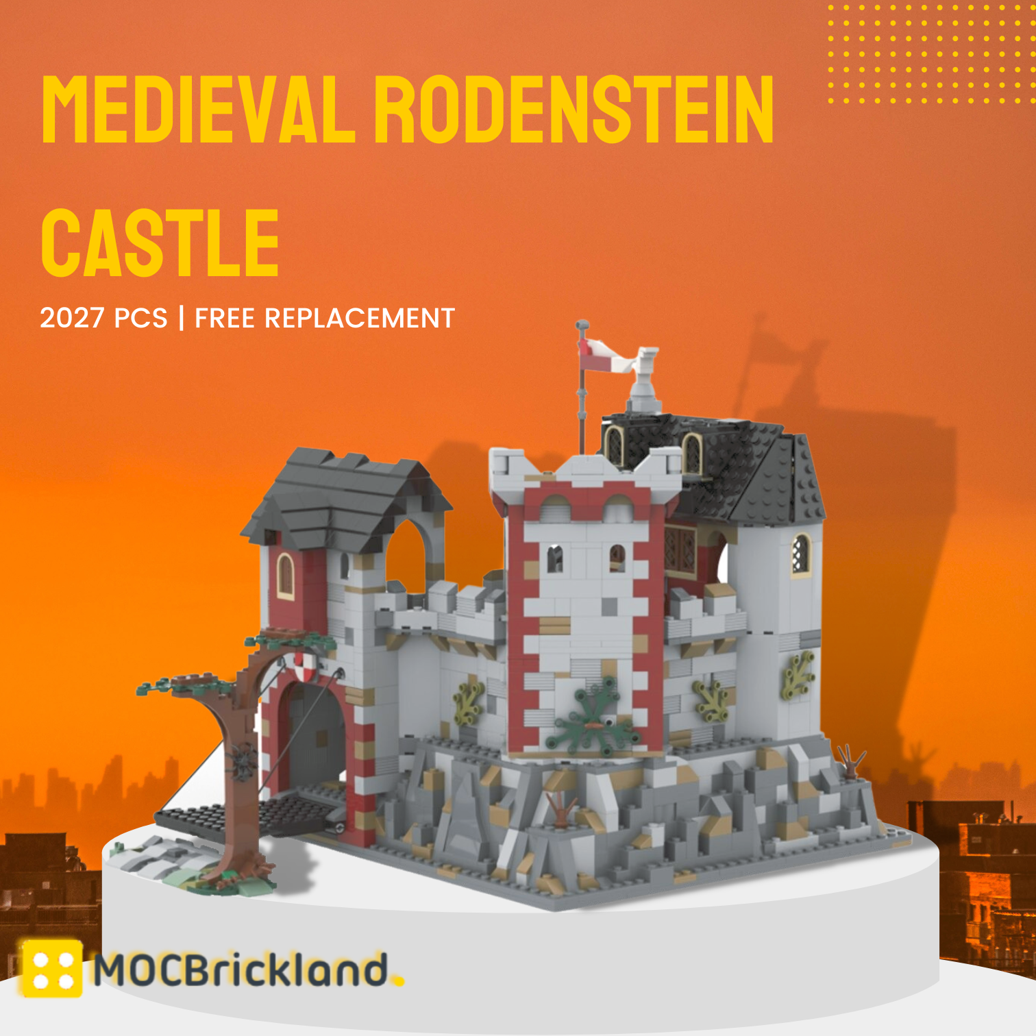Medieval Rodenstein Castle Moc 114895