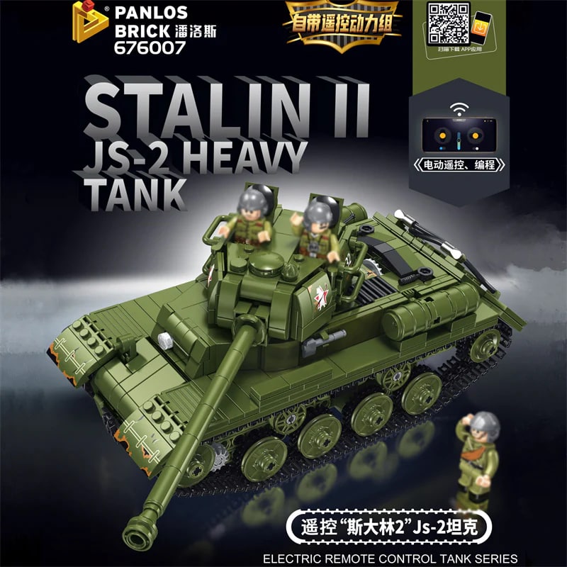 Panlos 676007 Rc Stalin Ii Js 2 Heavy Tank 4
