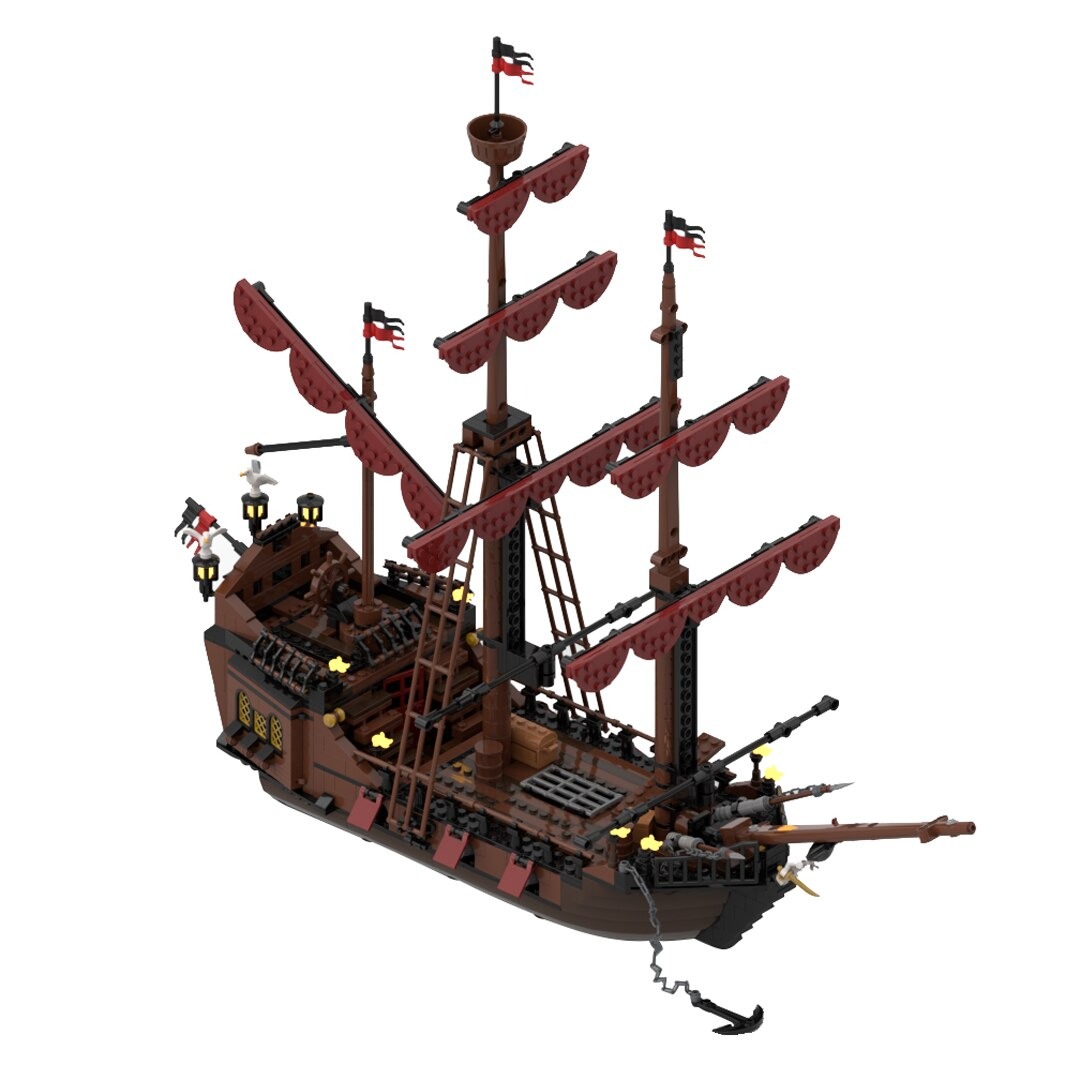 Port Sauvage Loup De Mer Pirate Ship Moc 116561 5