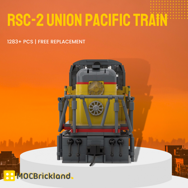 MOCBRICKLAND MOC-117021 RSC-2 Union Pacific Train