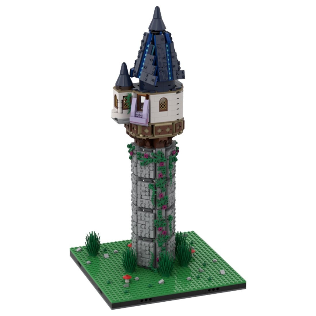 Rapunzel Tower Modular Fairy Tale World Moc 68309 6