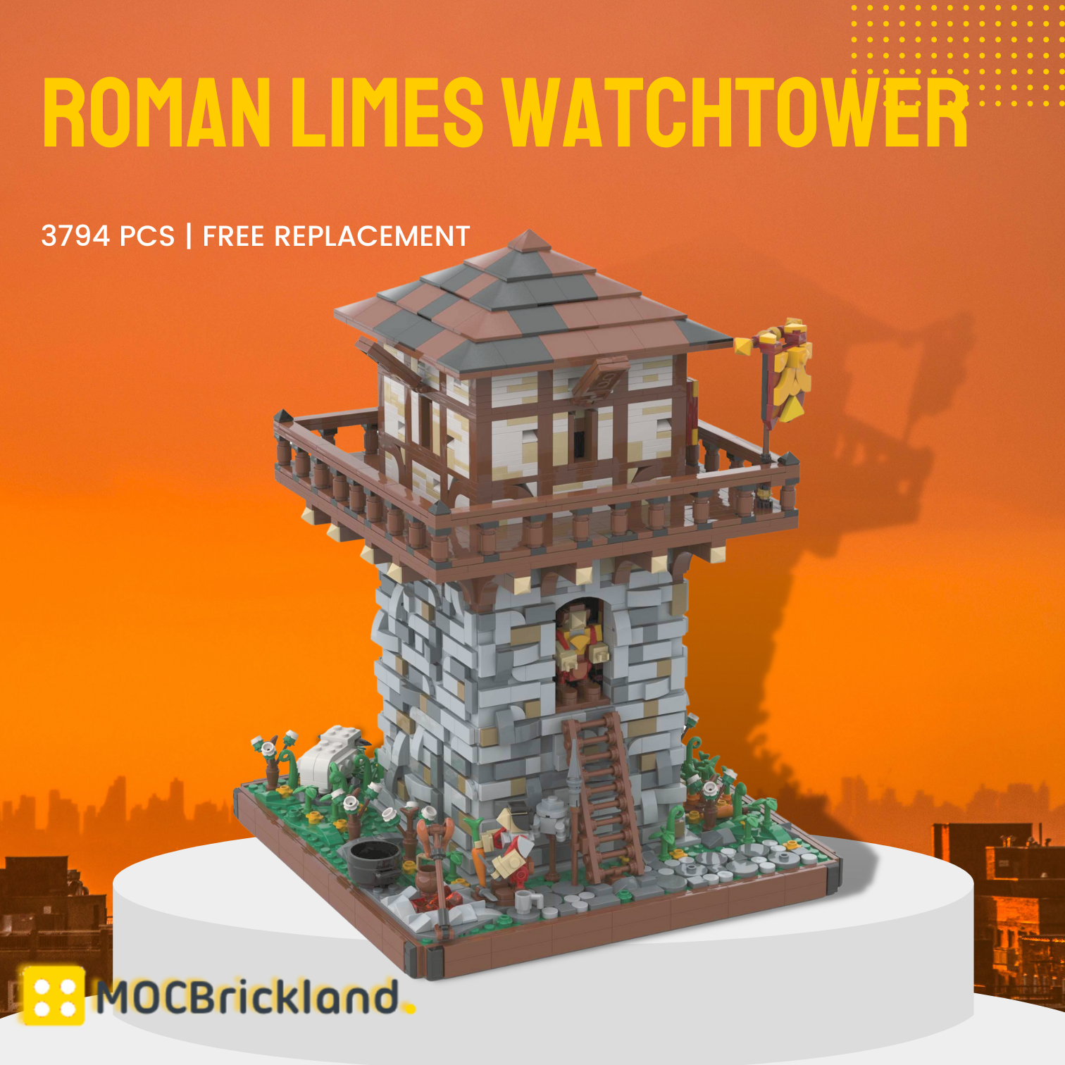 Roman Limes Watchtower Moc 111759