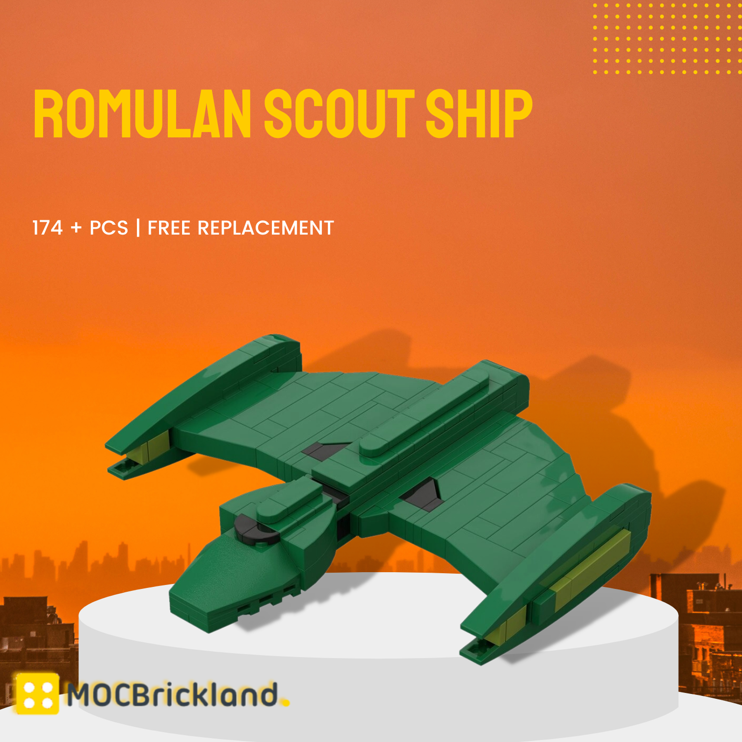 Romulan Scout Ship Moc 116988