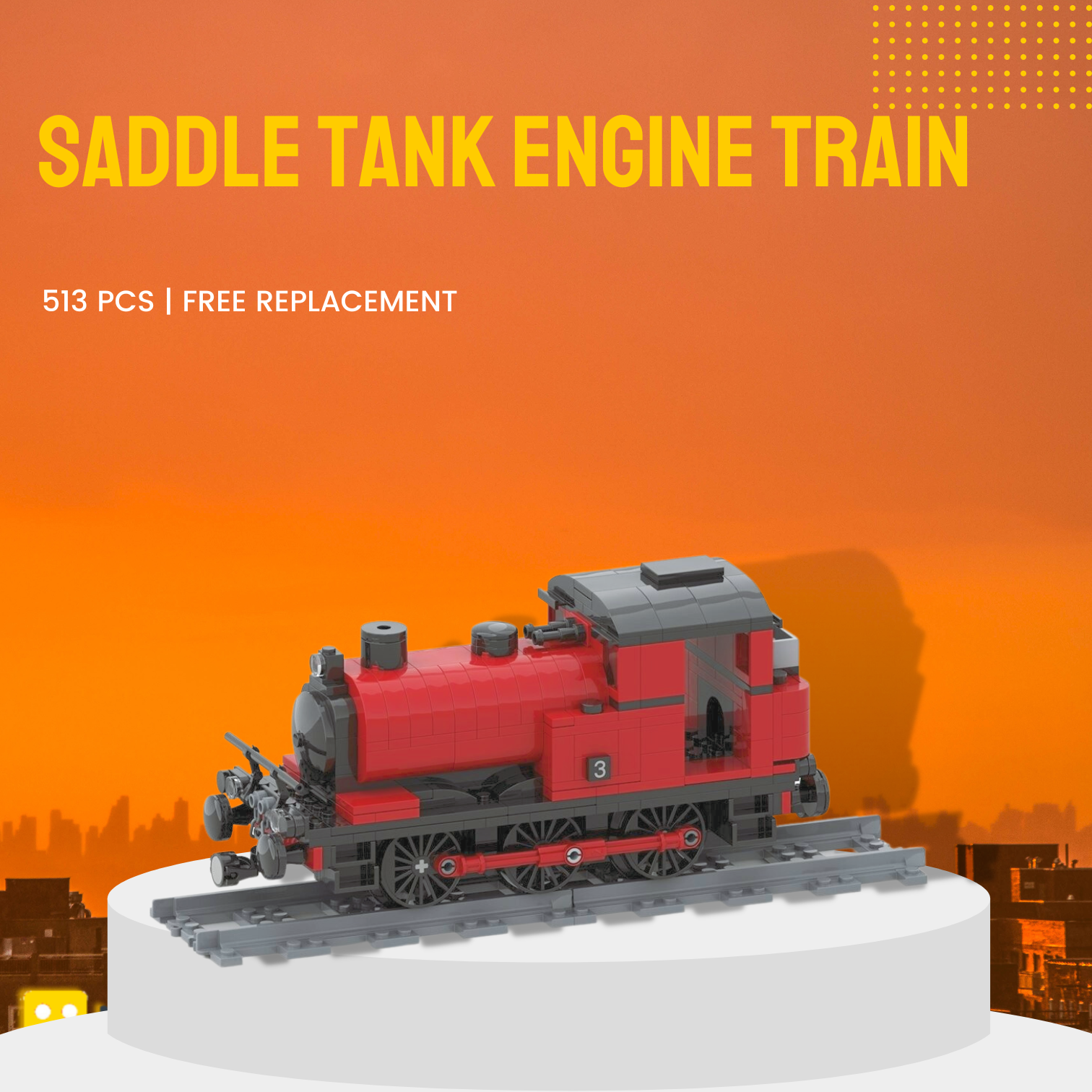 Saddle Tank Engine Train Moc 42439 1