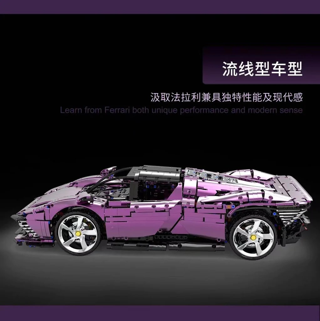 Tgl 006 1 Ferrari Sp3 Chrome Purple 2