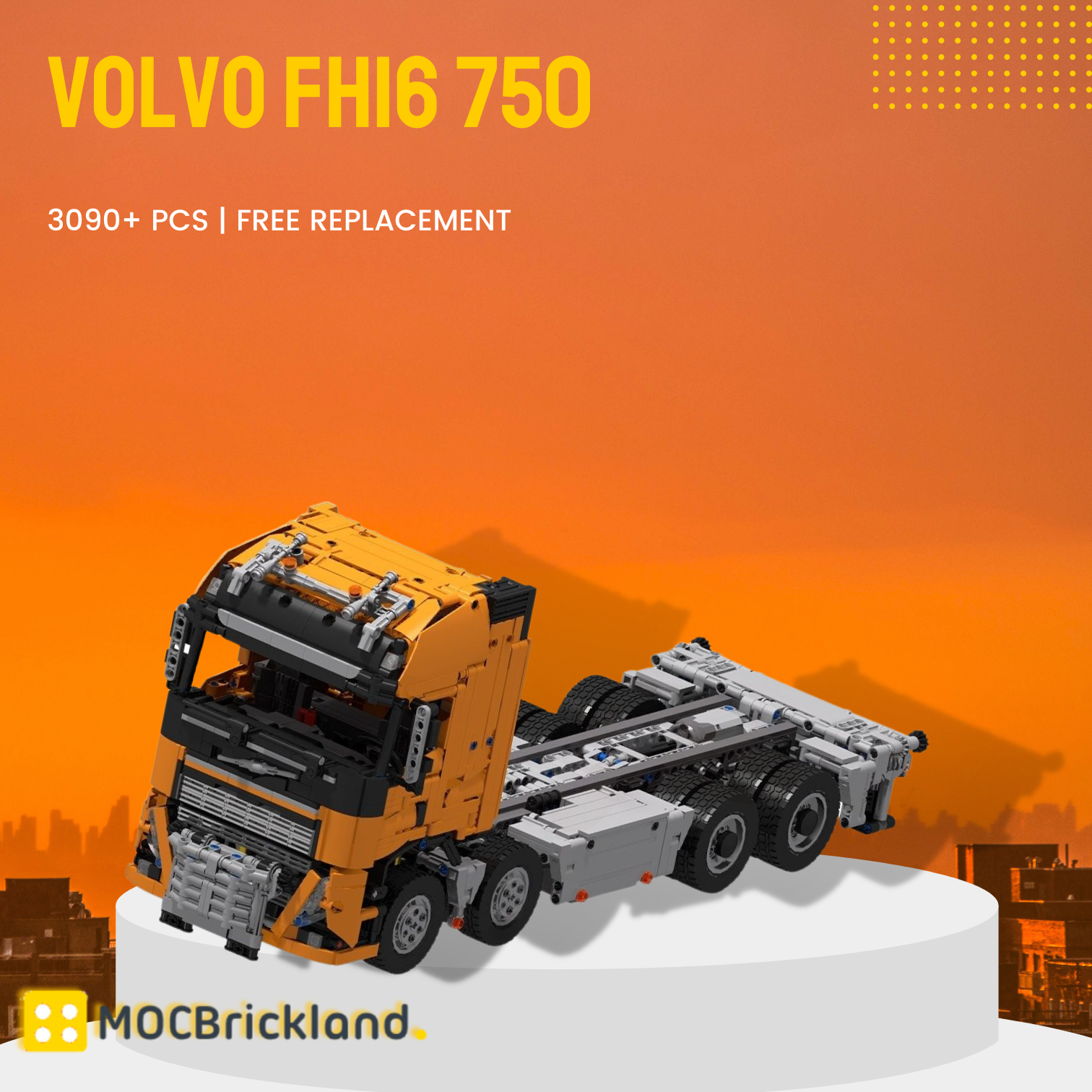 Volvo Fh16 750 8x6 Moc 118220 Technic 1