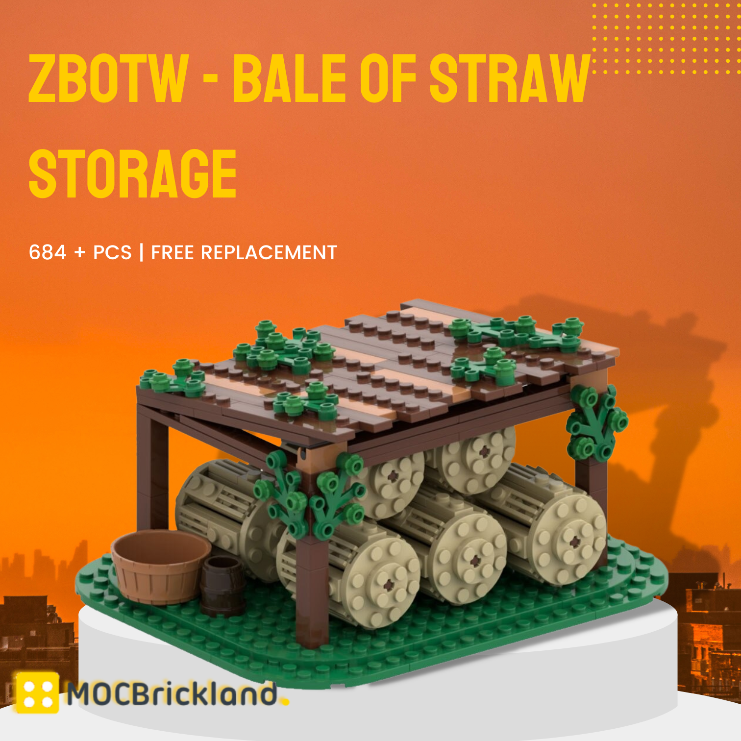 Zbotw Bale Of Straw Storage Moc 109506