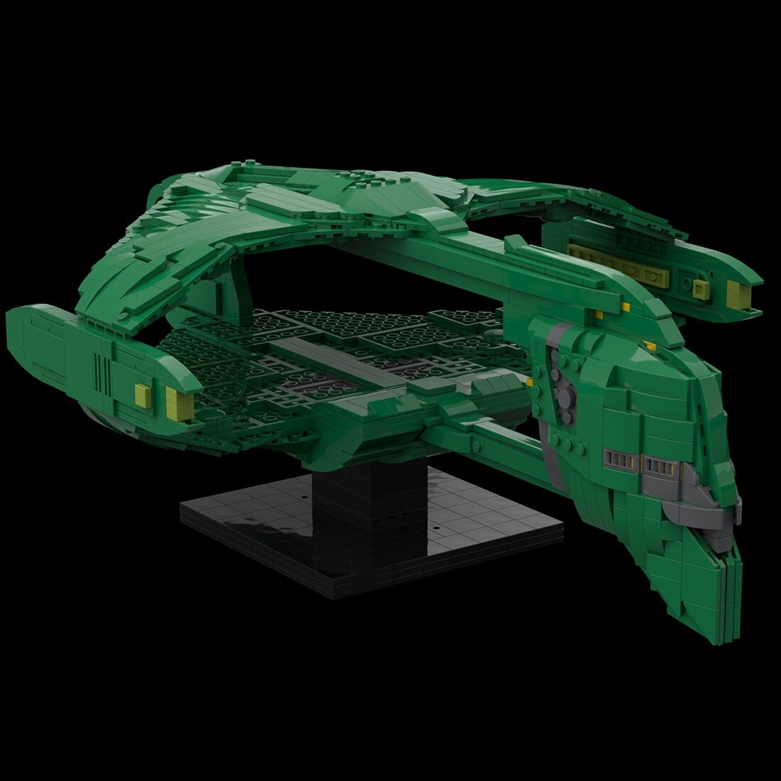 MOCBRICKLAND MOC-117125 Romulan D’deridex