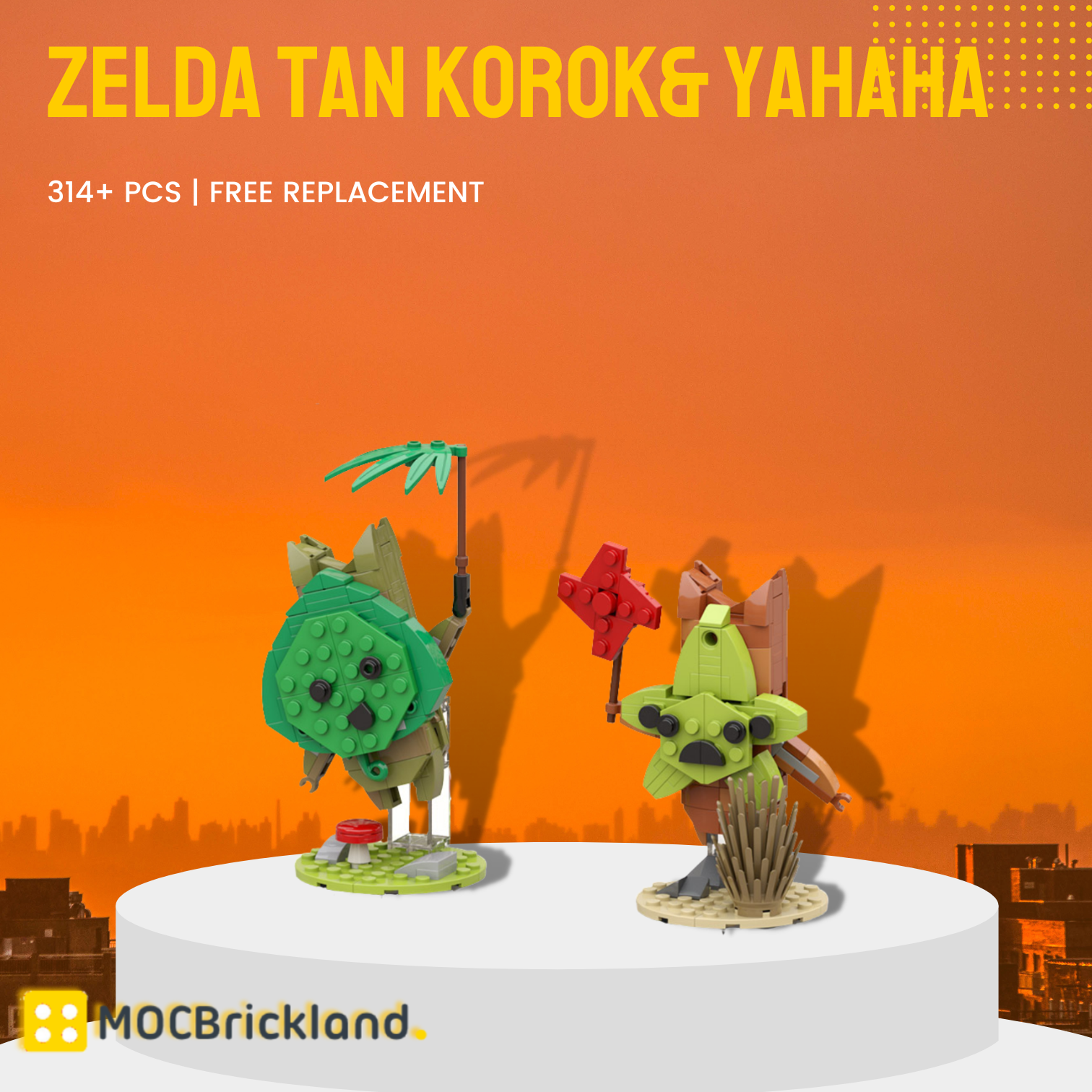 Zelda Tan Korok& Yahaha Moc 89509 9