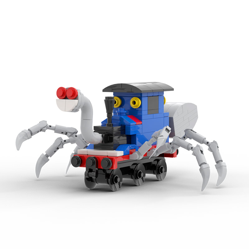 TUOLE Block L8001 Spider Monster Train Choo Choo Charles Movies and Games