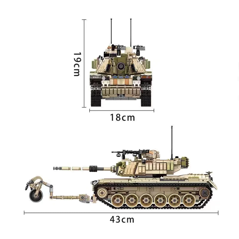 Panlos 632004 Israeli M60 Magach Main Battle Tank 3.jpg