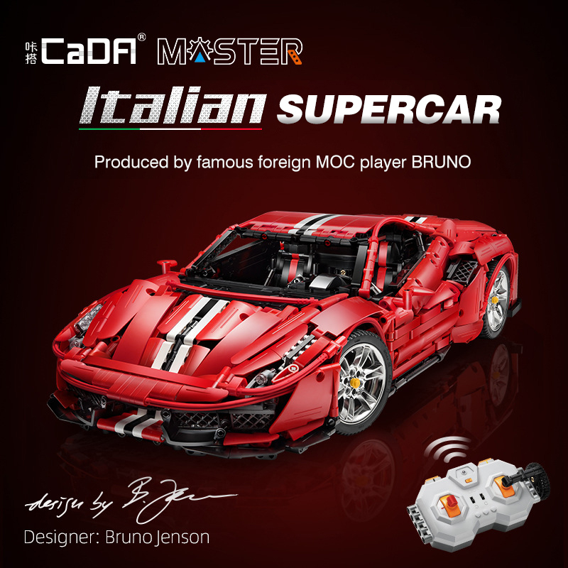 Cada C61043 Ferrari 488 Italian Super Car 5.jpg