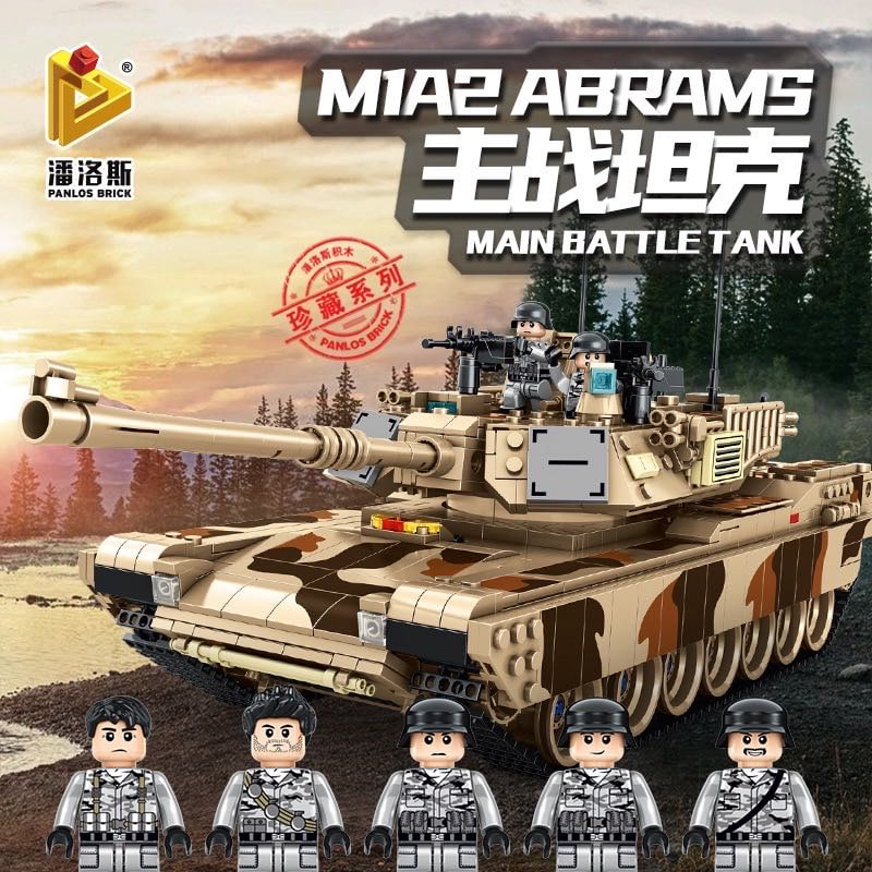Panlos 632010 M1a2 Abrams Main Battle Tank 3.jpg
