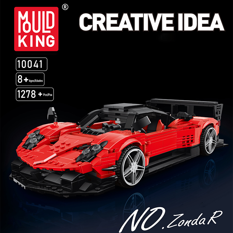 Mould King 10041 No.zonda R Sports Car 4.jpg