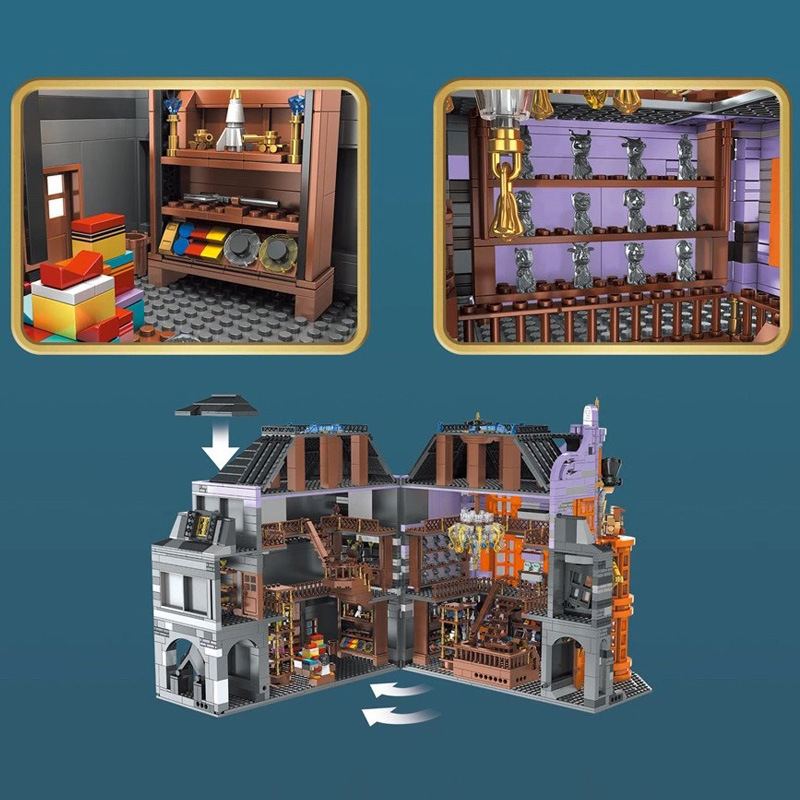 Mould King 16041 Movie Game Magic Joker Shop Building Blocks 3363pcs Bricks Toys Model Kit 1.jpg