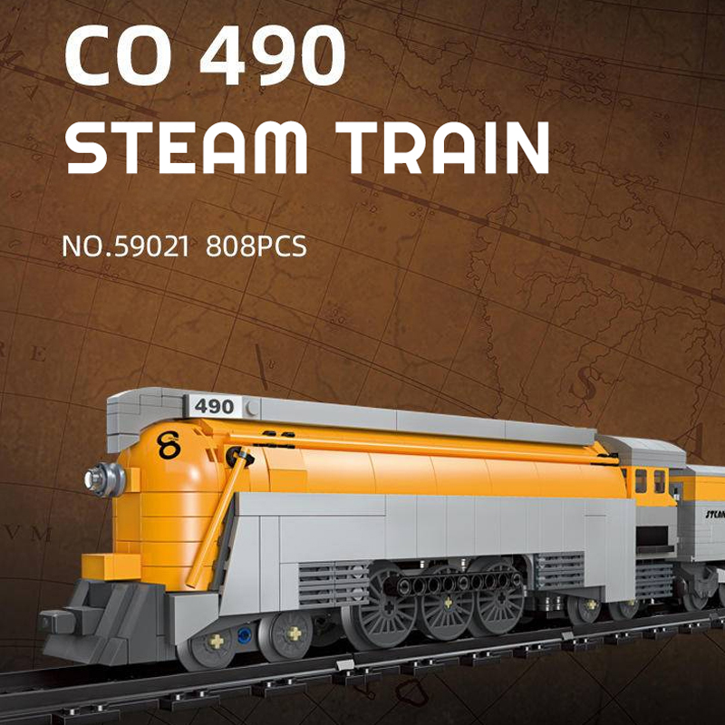 Jiestar 59021 Co 490 Steam Train 3.jpg