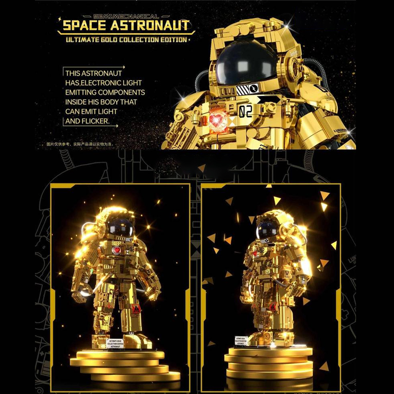 Zhegao Gz6256 Golden Space Astronaut 4.jpg