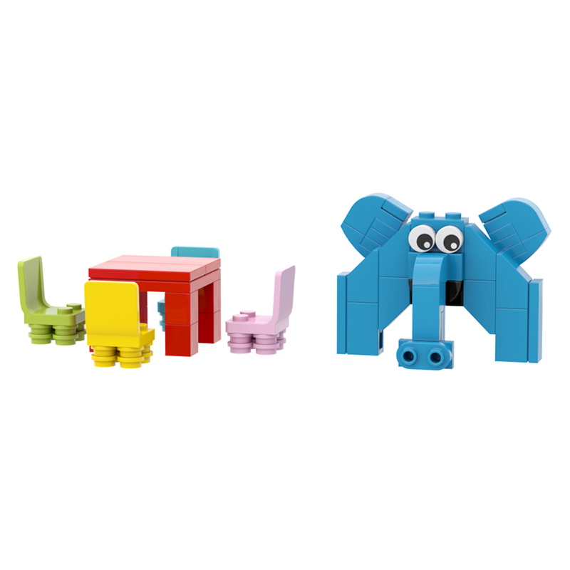 MOCBRICKLAND 89399 Garden Playset with Interactive Characters - Banban  Seline Toadster and Nabnab Building Block - MOULD KING™ Block - Official  Store