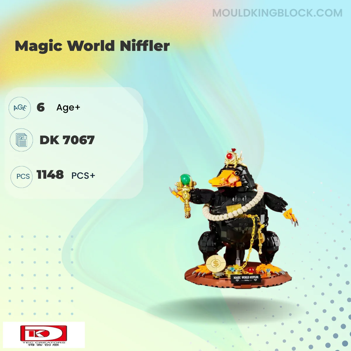 DK 7067 Magic World Niffler Building Block