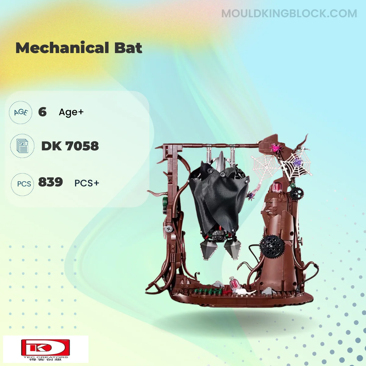 DK 7058 Mechanical Bat Building Block