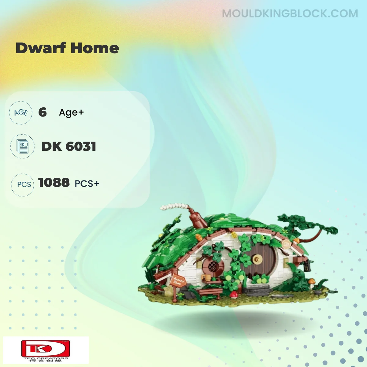 DK 6031 Dwarf Home Building Block