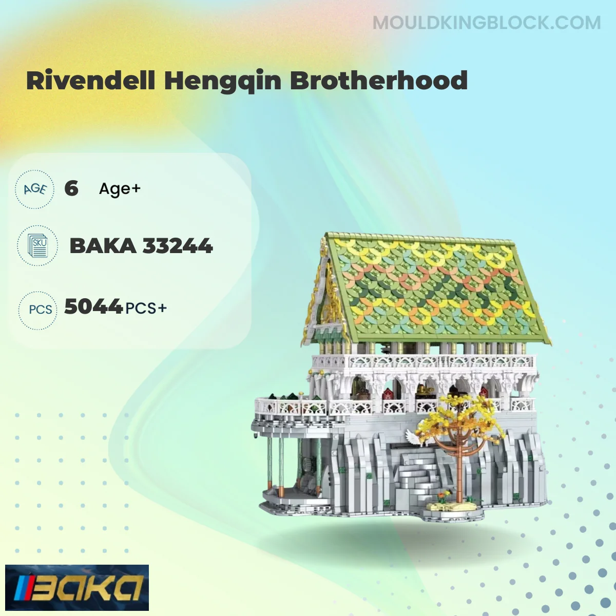 BAKA 33244 Rivendell Hengqin Brotherhood Building Block