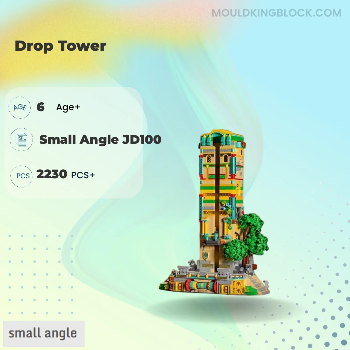 Small Angle JD100 Drop Tower Building Block