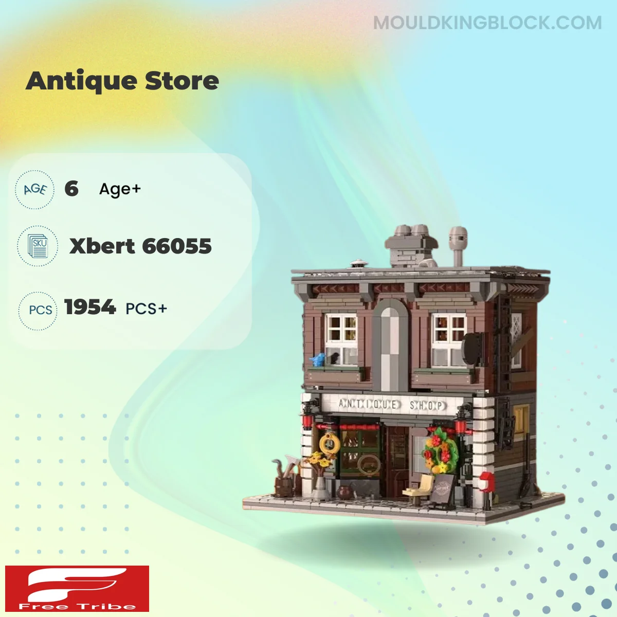 Xbert 66055 Antique Store Building Block