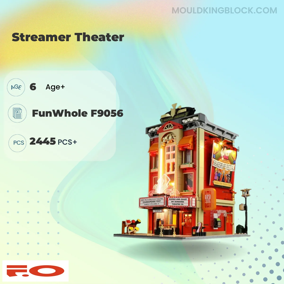 FunWhole F9056 Streamer Theater Building Block