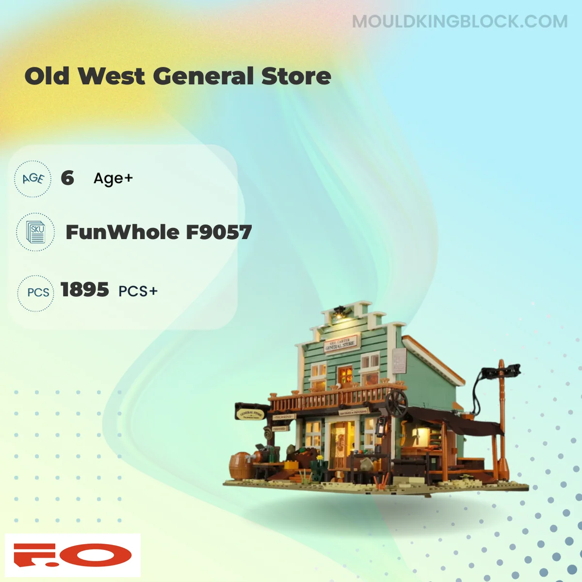FunWhole F9057 Old West General Store Building Block